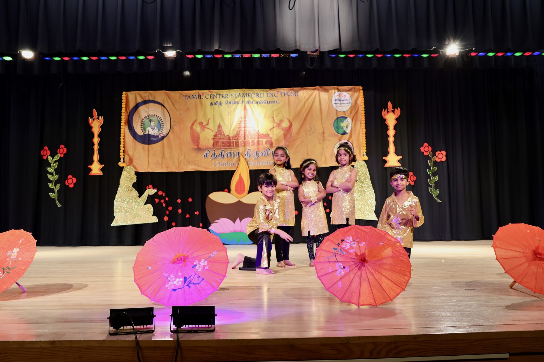 Arumbu students in a cultural program